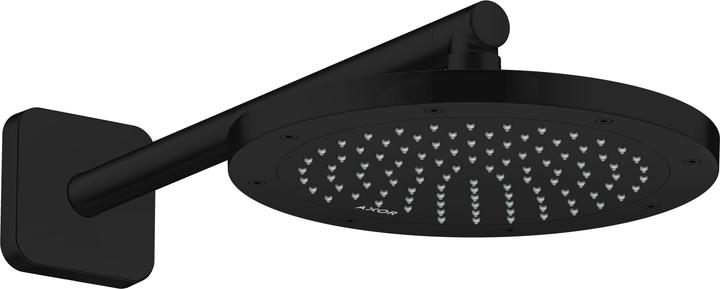 hansgrohe HG shower arm AXOR 390mm, DN 15, softsquare matt black