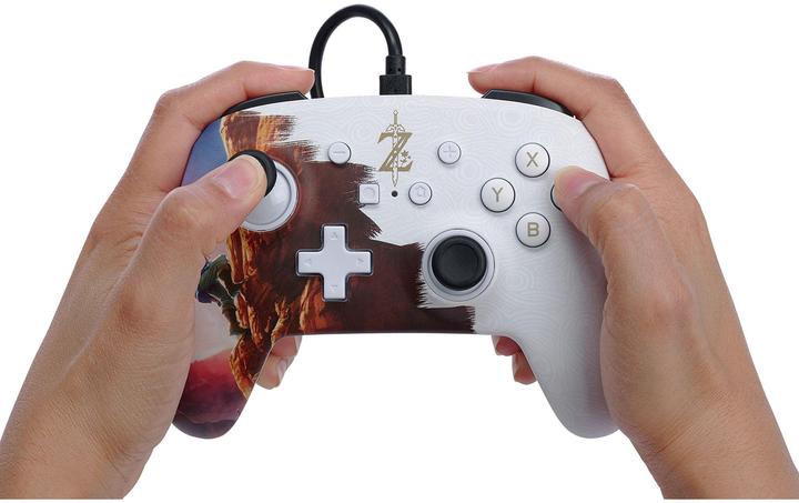 Actual product image PowerA Controller for Nintendo Switch (wired, Rise of the Hero, officially licensed) (Switch)