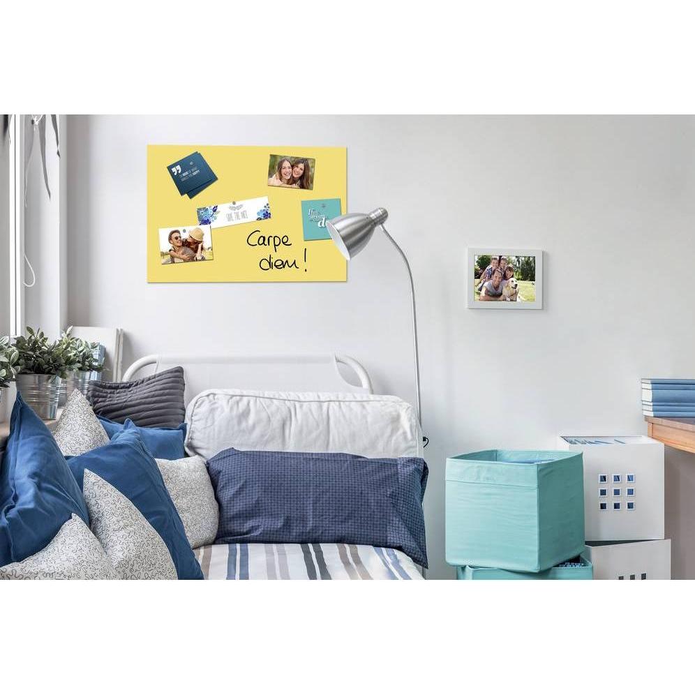 Thumbnail - BE! Board, Pinnwand, Glas-Magnettafel Gelb (B x H) 60cm x 40cm B1208 (Magnettafel, 60 x 40 cm)