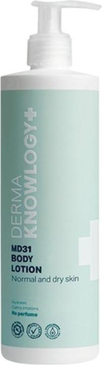 Produktbild MDerma DermaKnowlogy MD31 400 ml Body Lotion Unisex Feuchtigkeitsspendend, Feuchtigkeitsspendend, Beruhigen (Körperlotion, 400 ml)