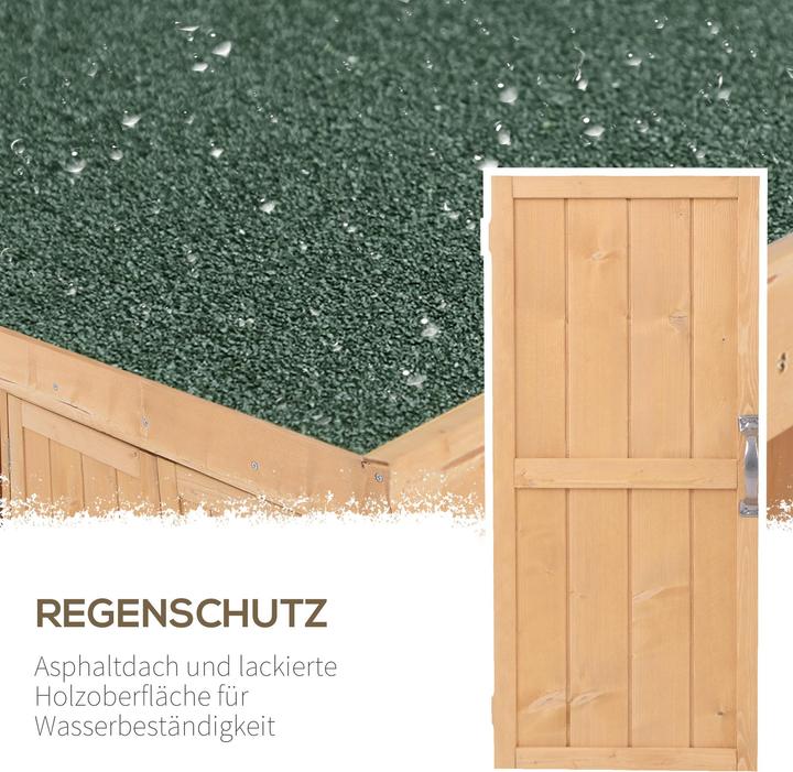 Produktbild Outsunny Geräteschrank mit 2 Fächer