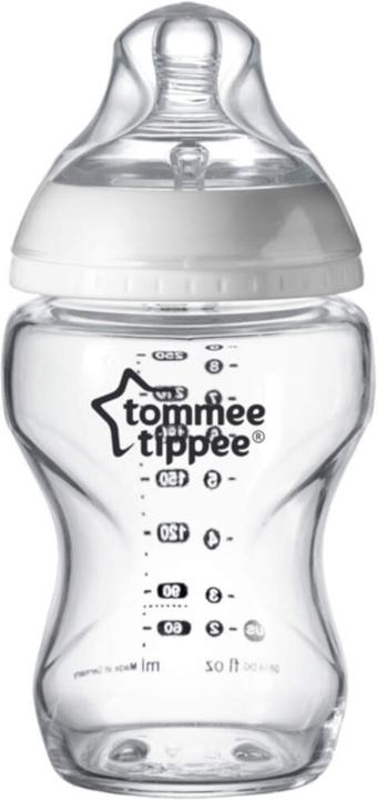 Tommee Tippee Closer to Nature baby bottle glass (250 ml)