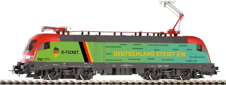 Image du produit Piko Locomotive électrique Taurus Deutschland-Takt DB AG VI + DSS PluX22 (Piste H0)