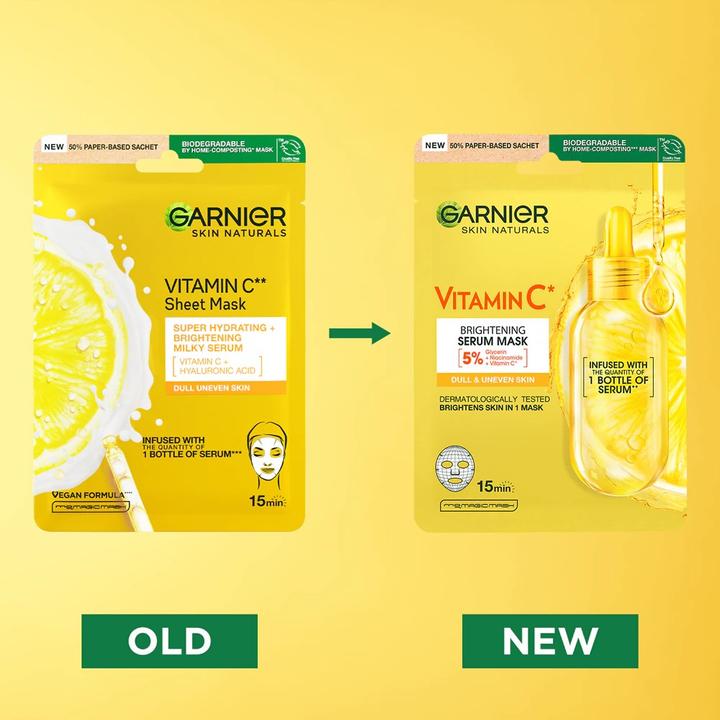 Actual product image Garnier SkinActive Vitamin C (28 g)