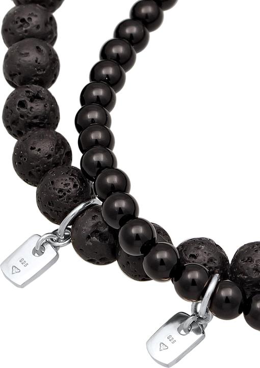 Immagine prodotto Kuzzoi Palla (19 cm, Argento 925, Lava, Onice)