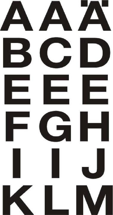 Produktbild HERMA Buchstaben Etiketten
