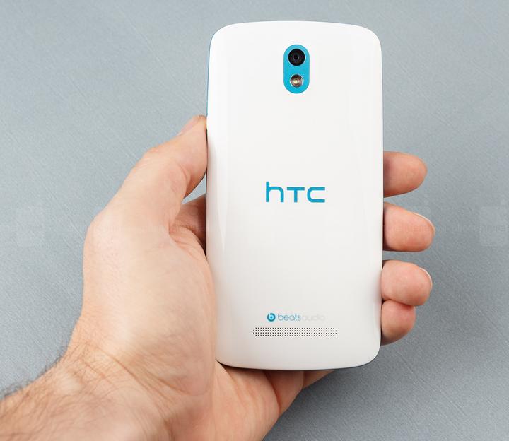 Actual product image HTC Desire 500 (4 GB, Glacier Blue, 4.30", Dual SIM, 3G)