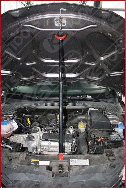 Actual product image KS Tools Telescopic engine compartment and tail gate supports, 64-109 cm