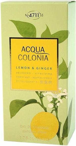 Actual product image Acqua Colonia 4711 Acqua Colonia Lemon & Ginger (Eau de cologne, 50 ml)