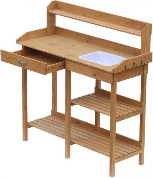 Produktbild Outsunny Gärtnertisch mit Wanne