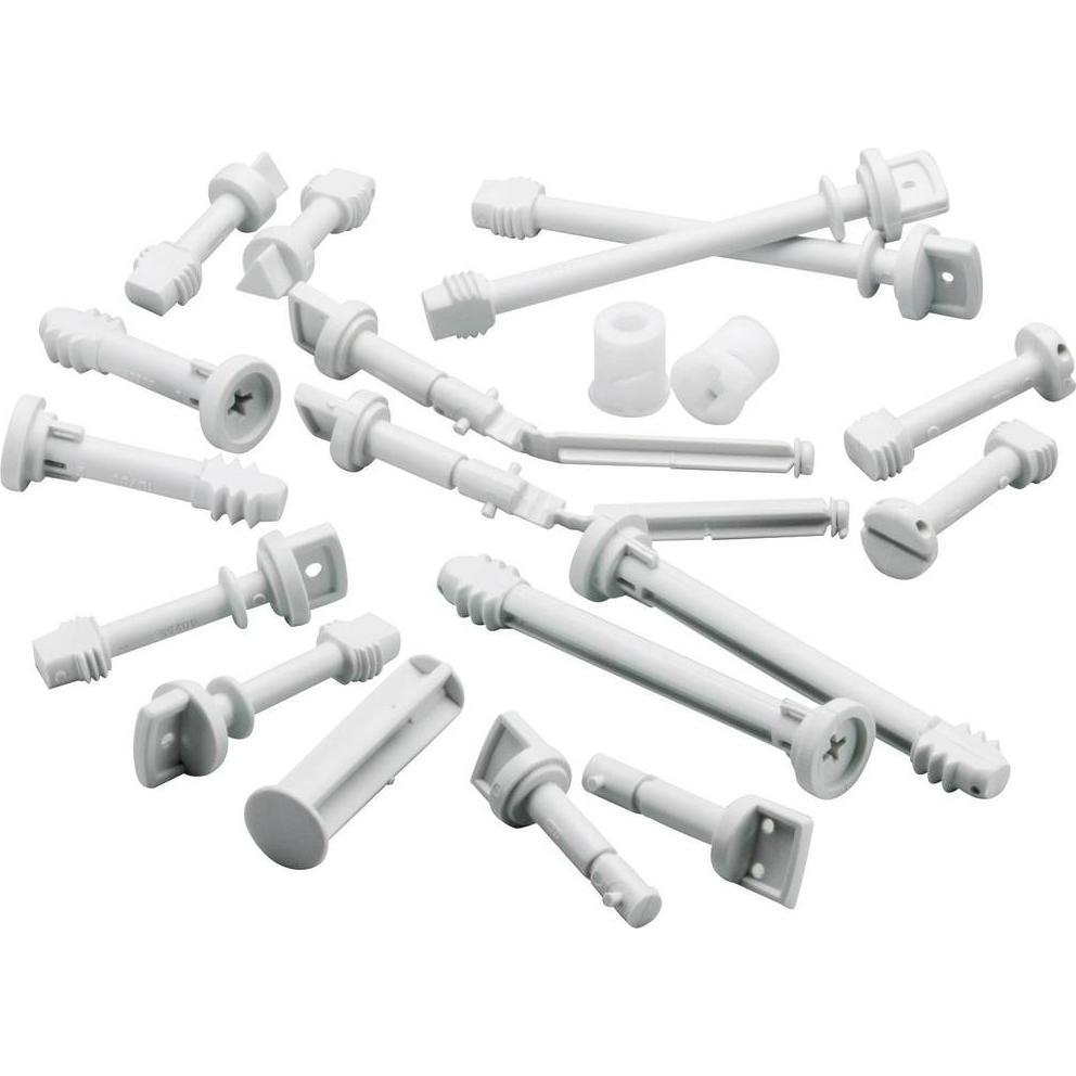 Fibox Schaltschrankschlüssel Dreikant Kunststoff Grau MB 10673 SET 1 St., Accessori di elettronica + Alloggiamento, Grigio