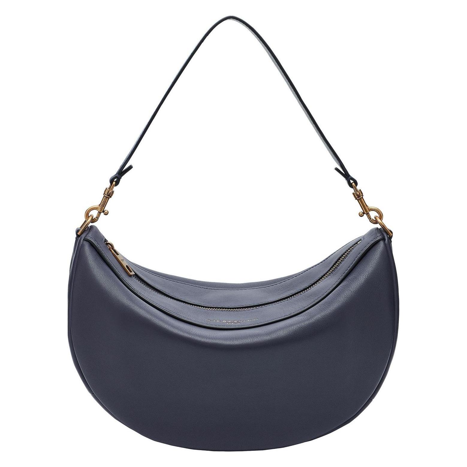 Liebeskind Berlin, Damen, Handtasche, Melli Kodiaq Sheep Hobo Bag, Violett