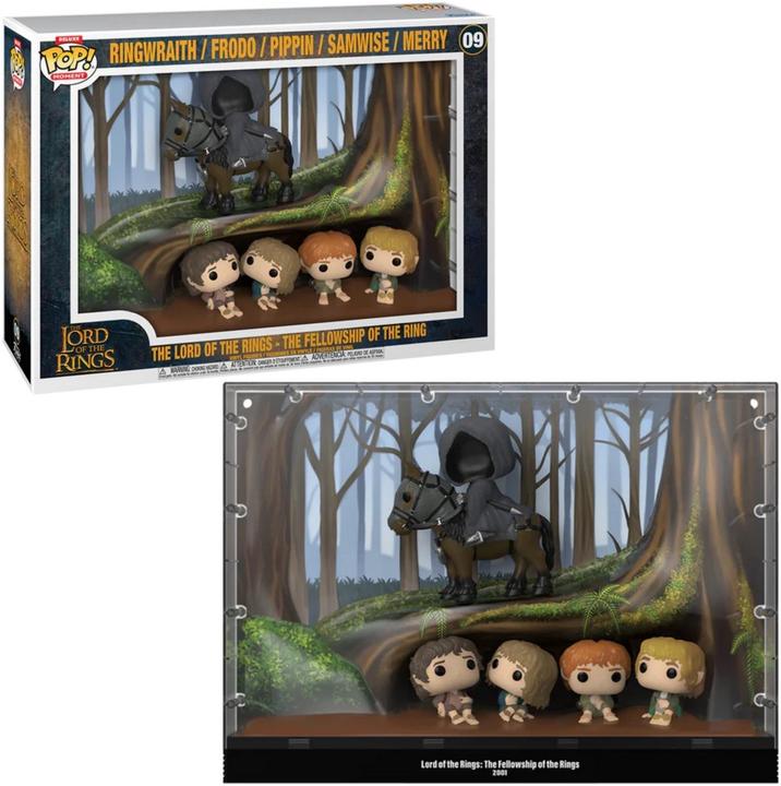 Produktbild Funko Der Herr der Ringe POP Moments Deluxe Vinyl Figuren The Fellowship OTR 9 cm