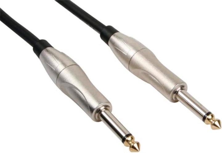 HQ Power Professionelles Gitarrenkabel (5 m, 6.3mm Klinke (Jack))