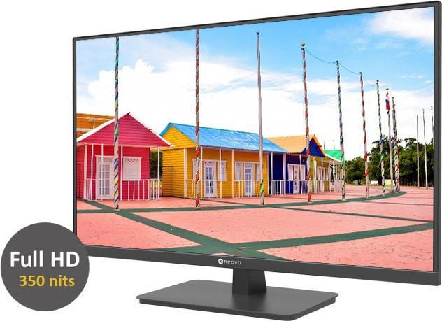 Produktbild AG neovo MONITOR 32 HDMI DP VGA PRACA 24/7 VA-3201 (1920 x 1080 Pixel, 31.50")