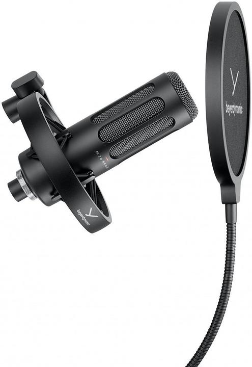 Immagine prodotto Beyerdynamic Microfono dinamico broadcast M 70 PRO X, XLR a 3 pin, nero, cablato