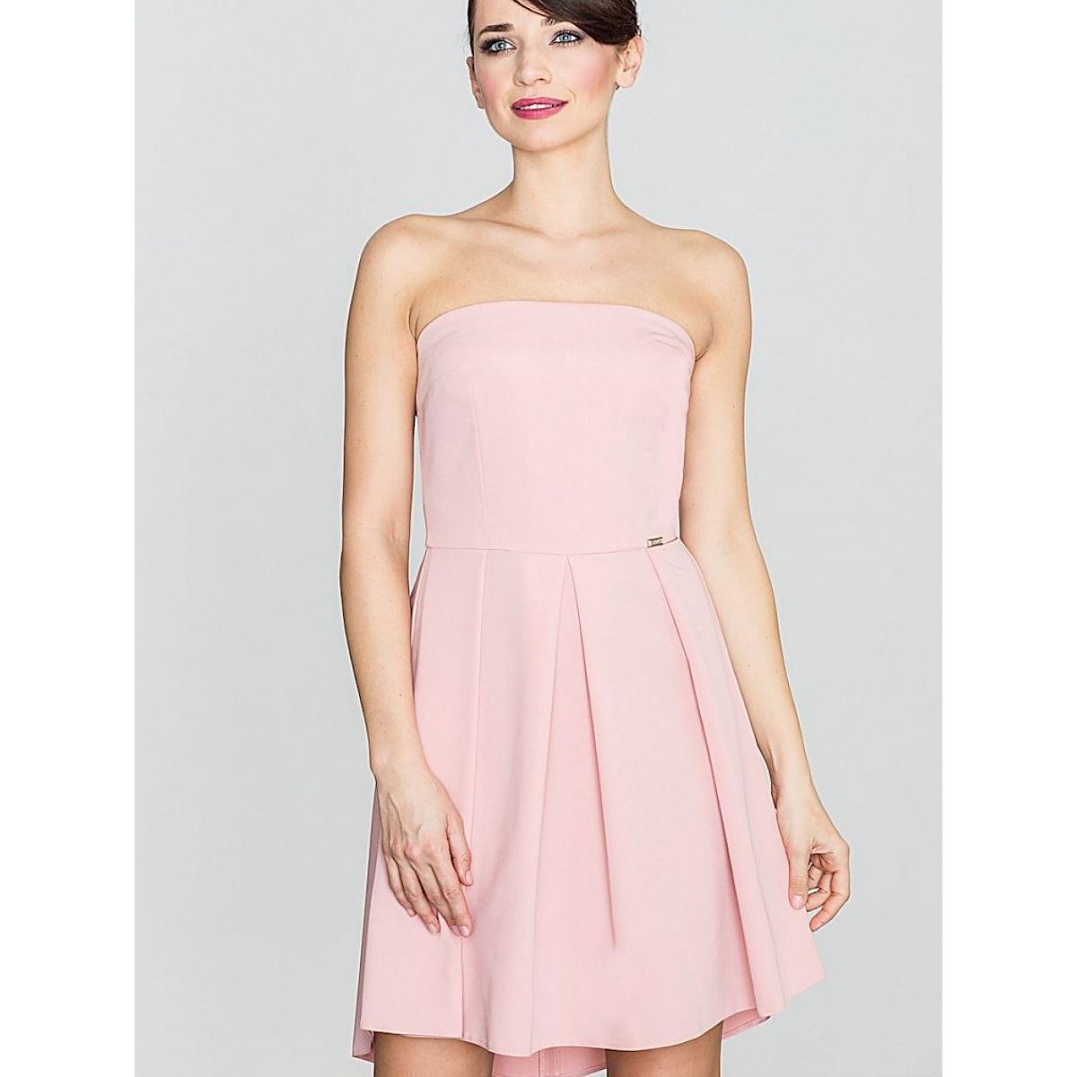Lenitif, Damen, Kleider, Cocktailkleid, Rosa, (XL)