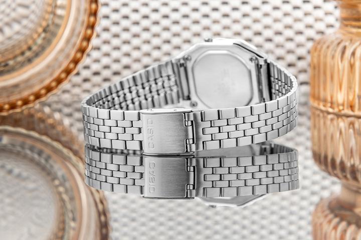 Produktbild Casio LA680WA-1DF Damenuhr + BOX (Digitaluhr, Geschenkset)