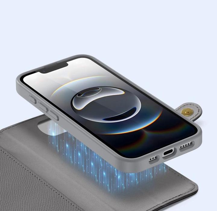 Image du produit Dux Ducis Lawa Series MagSafe Kunstleder Bookcover Hülle (Apple iPhone 17 Pro)