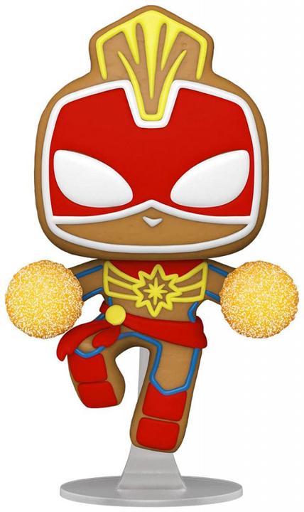 Produktbild Funko POP! - Marvel Holiday: Gingerbread Captain Marvel