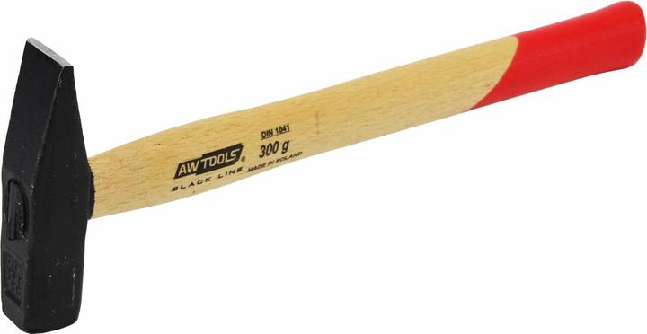 Actual product image Awtools Młotek ślusarski 0,3 kg Trzonek Drewniany Black Line (300 g)