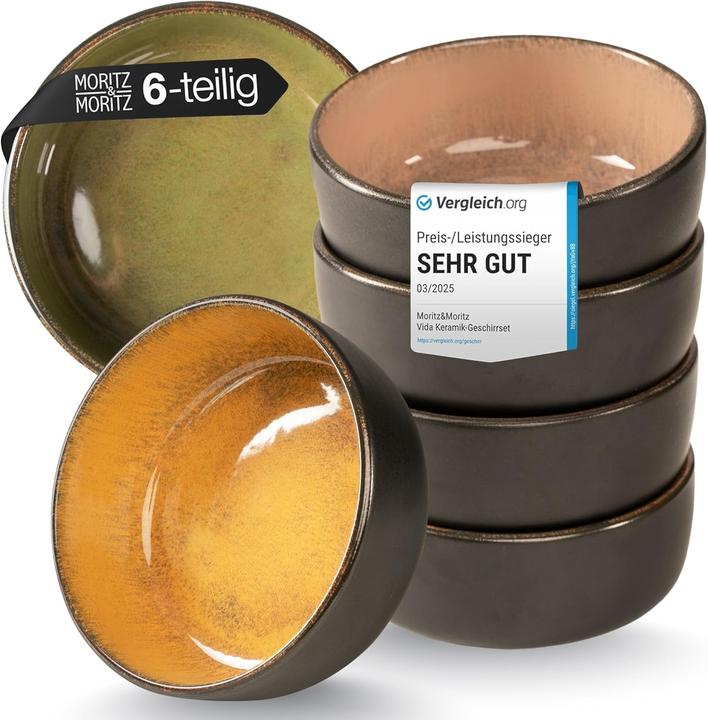 Moritz & Moritz 6x Müslischalen