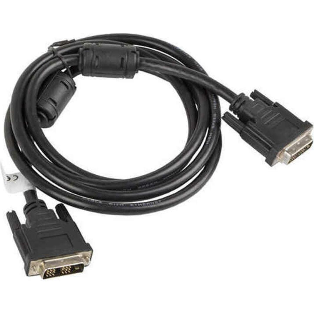 Lanberg Nero Ca-Dvis-10Cc-0018-Bk Cavo Dvi Dvi-D (1.80 M), Cavo Video,