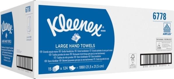 Produktbild Kleenex ® Ultra Hygiene-Formathandtücher interfold (15 x)