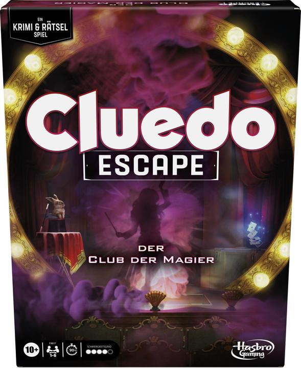 Image du produit Hasbro Gaming Clue Escape The Illusionists Club Le club des magiciens (Allemand)