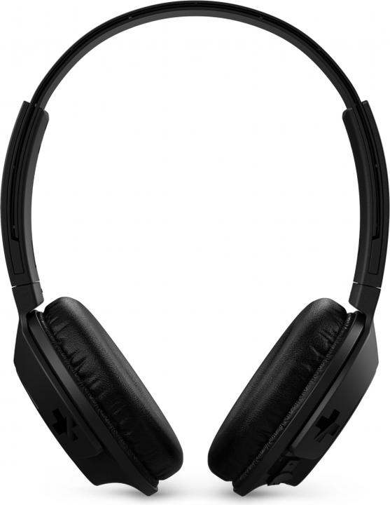 Actual product image Philips On-ear headband Wireless Headphone black (60 h, Wireless)