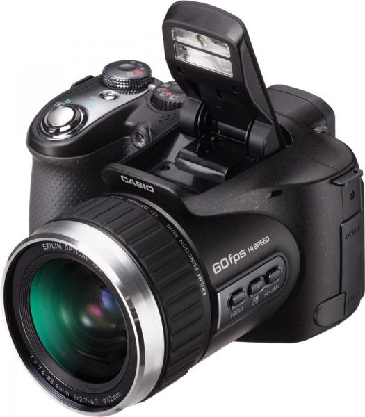 Actual product image Casio Exilim Pro EX-F1, 6 million pixels, 12x optical zoom, 60f (1/1.8")