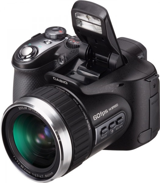 Productafbeelding Casio Exilim Pro EX-F1, 6 miljoen pixels, 12x optische zoom, 60f (1/1.8")