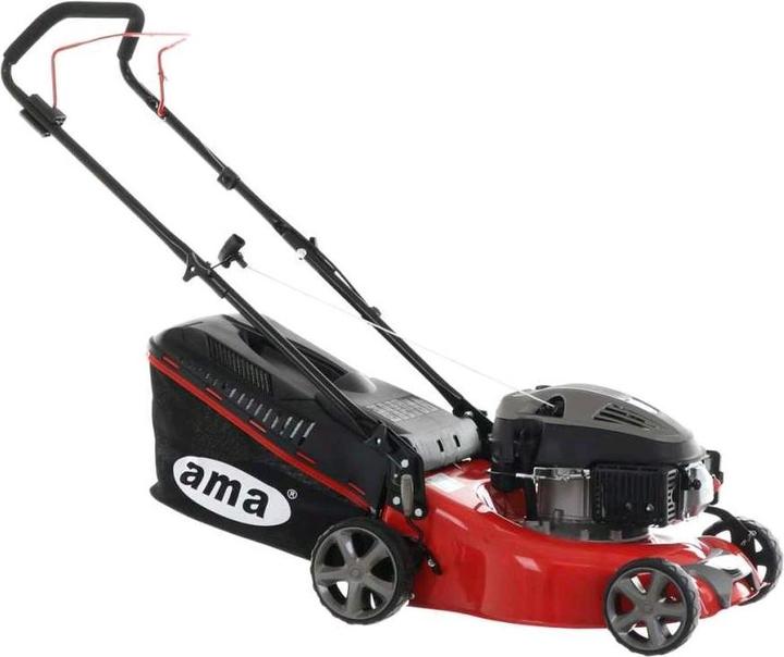 Actual product image TRX 421 Rasenmäher zum Schieben 3in1 Fangkorb, Heckauswurf, Mulchen (Petrol)