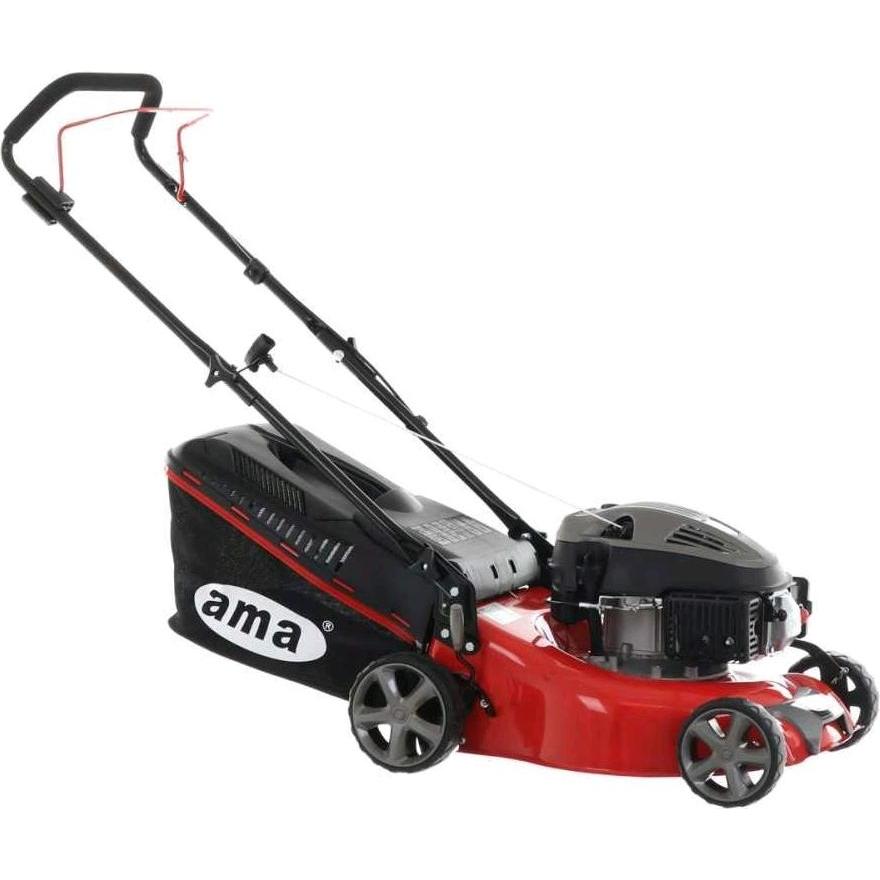 Ama, Tosaerba, TRX 421 Rasenmäher zum Schieben 3in1 Fangkorb, Heckauswurf, Mulchen (Benzina)