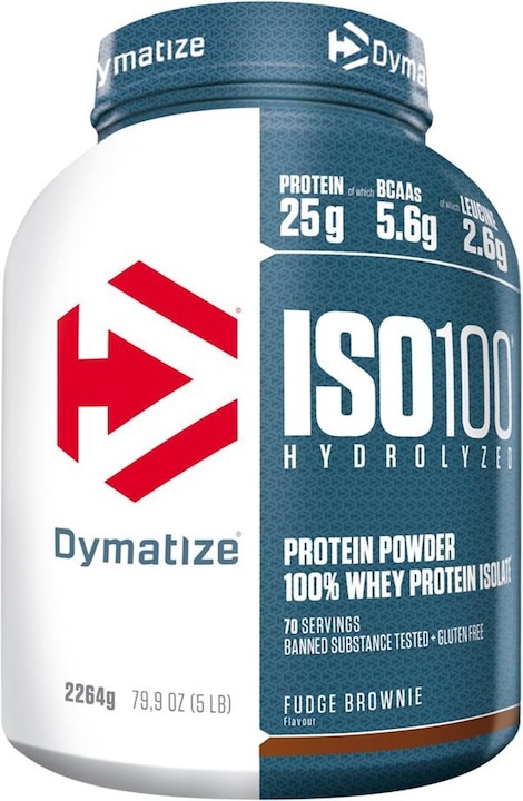 Actual product image Dymatize Iso 100 (Brownie, 1 pcs., 2264 g)