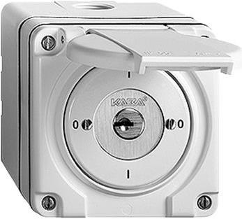 Actual product image Feller EDIZIOdue Schlüsselschalter