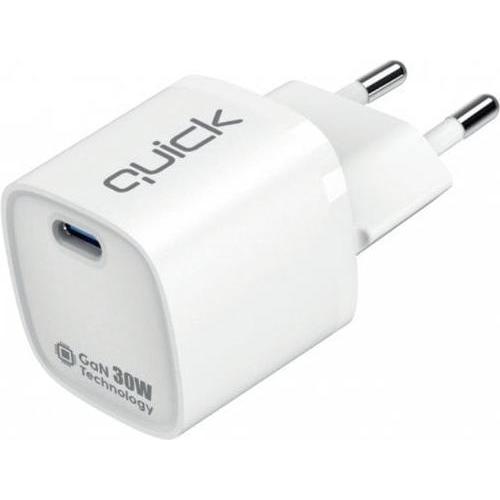 Quick Ładowarka QG-321 1x USB-C (4752168141717), Caricatore USB