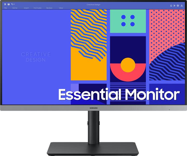 Actual product image Samsung Essential S4 S43GC (1920 x 1080 pixels, 24")