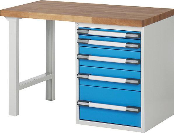 Produktbild eurokraft pro Werkbank (125 cm, 70 cm)