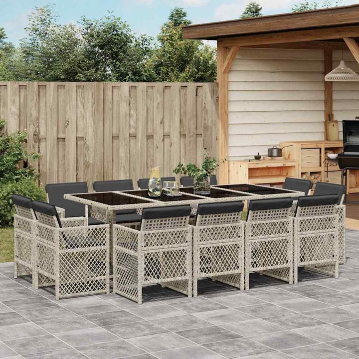 Produktbild vidaXL Garten Essgruppe (220 x 106 x 73 cm)