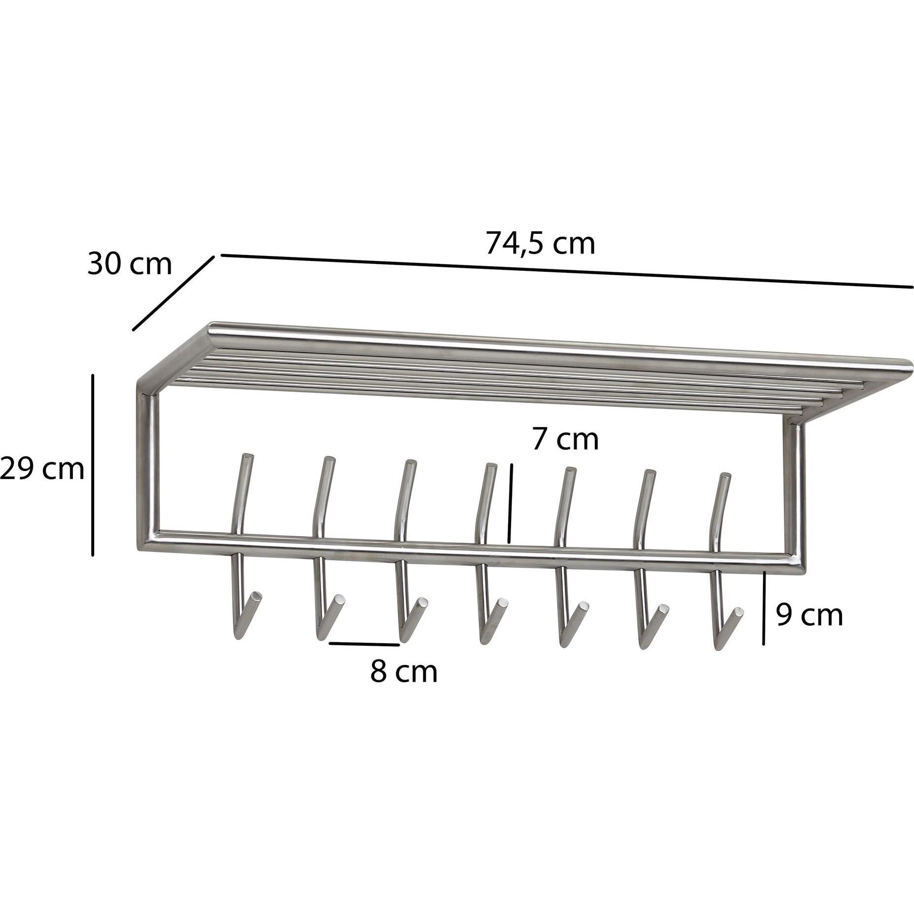 Thumbnail - FineBuy, Garderobe + Kleiderhaken, Marina