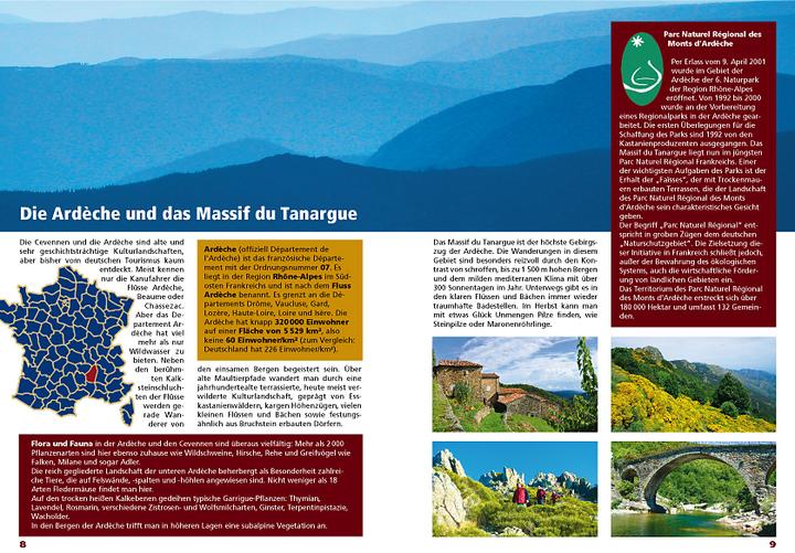 Produktbild Die wilden Berge der Ardèche (Deutsch, Uli Frings, 2022)