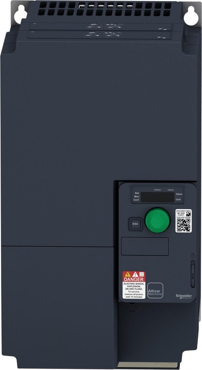 Actual product image Schneider Electric ATV320 frequency inverter, 11kW, 200V, 3-phase, compact ATV320D11M3C