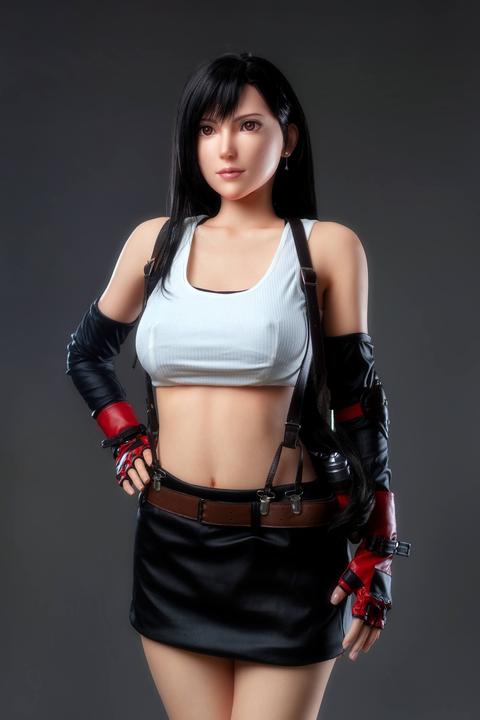 Image du produit Game Lady Full Silicone Doll Tifa 168 cm - Dissidia Final Fantasy NT-Version