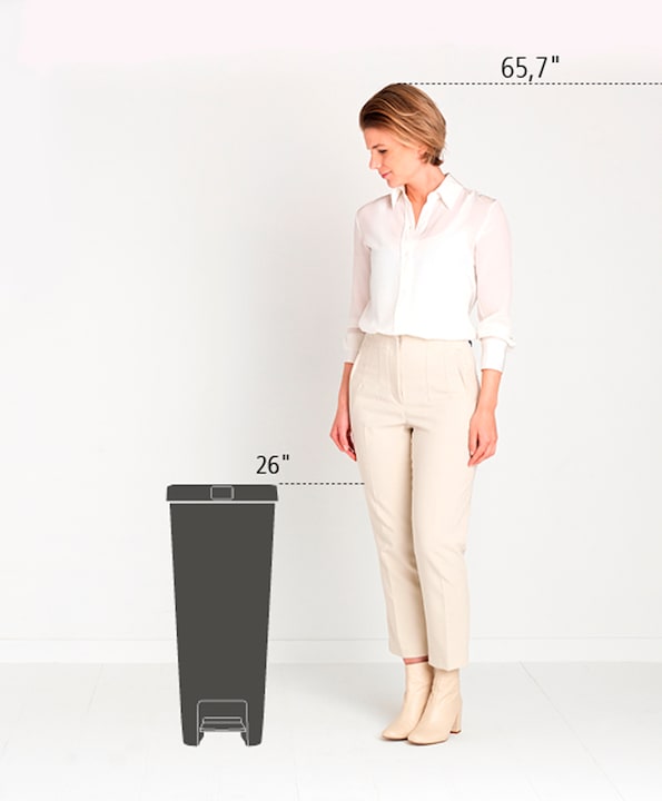 Produktbild Brabantia Abfalleimer StepUp (40 l)