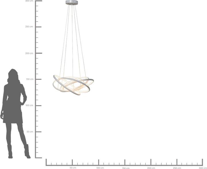 Produktbild Kare Design Hängeleuchte Saturn LED Gold Big (7680 lm)