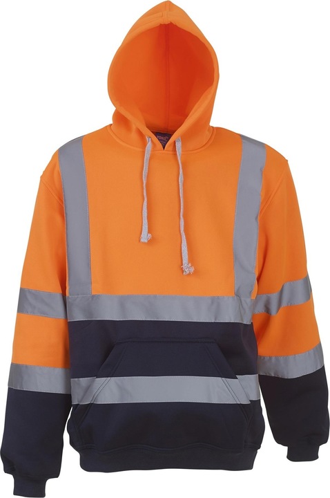 Produktbild Yoko High Vis Pullover Mit Kapuze (2 Stückpackung) (XL)