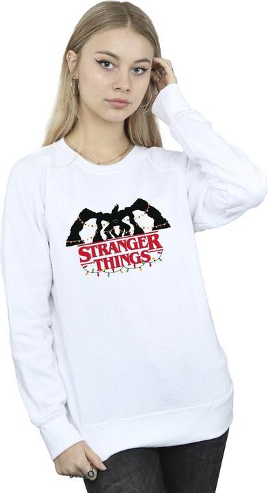Produktbild Netflix Stranger Things Demogorgon Christmas Lights Sweatshirt (M)