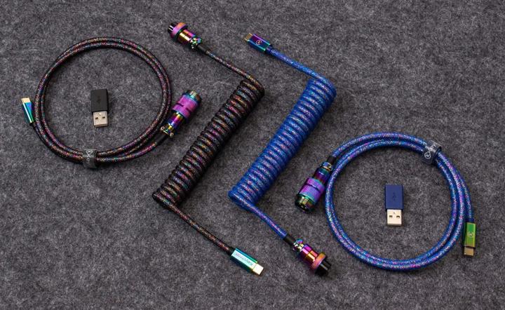 Produktbild Keychron Premium Coiled Cable (1.08 m, USB 2.0)