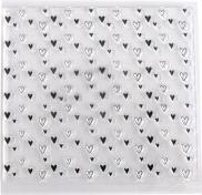 Produktbild Rayher Clear Stamps - Hintergrund Herzen, 1 Bogen